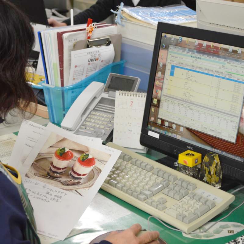 栄養ソフトや記録システムを導入