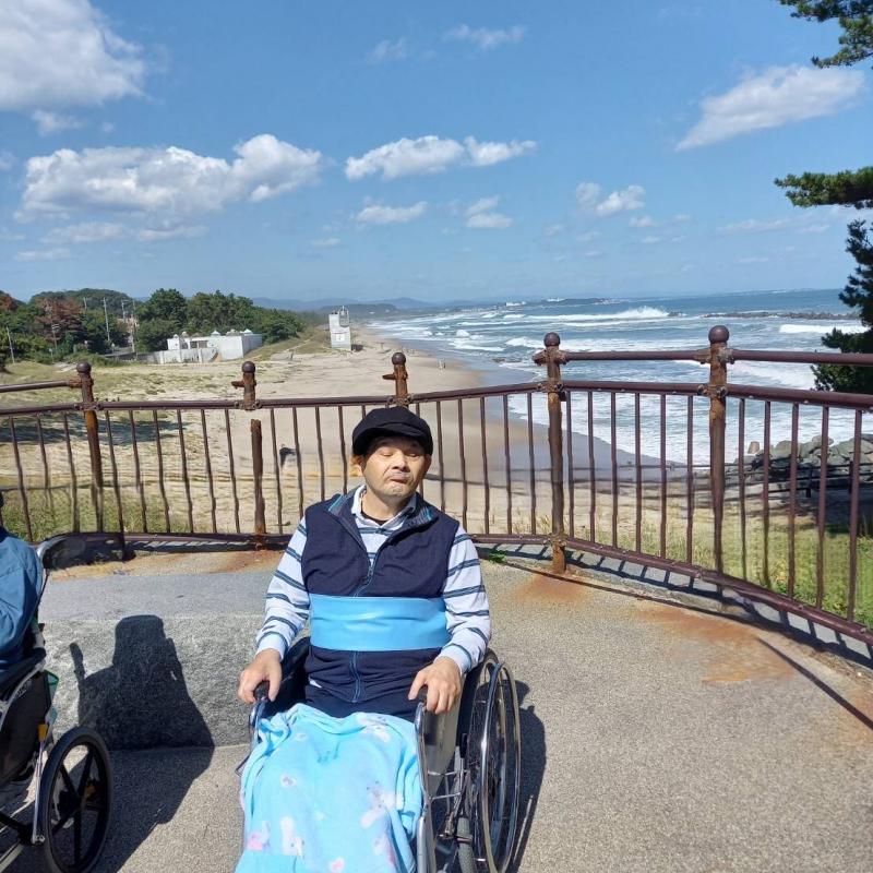 心地よい潮風にウトウトしちゃいます。