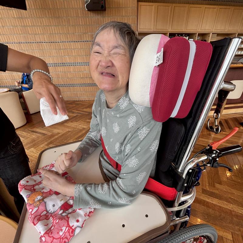 満足ですと言わんばかりの満面の笑み