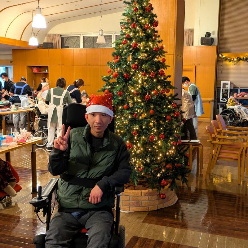 愛正園もクリスマスムードに．．．