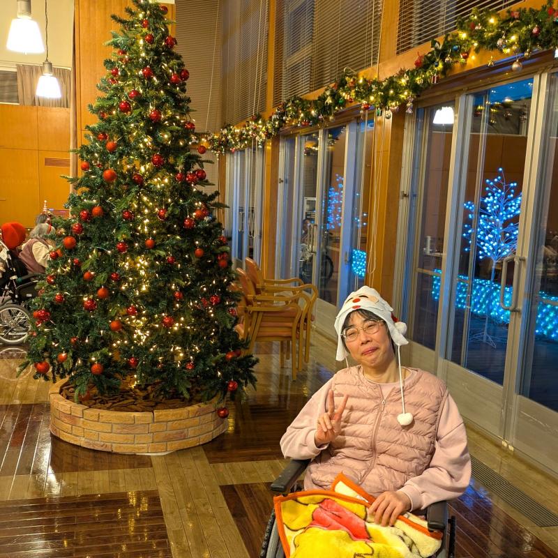 愛正園もクリスマスムードに．．．