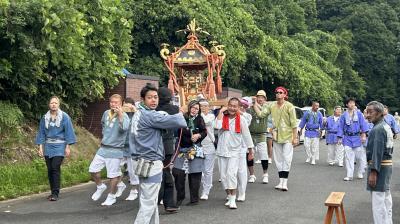 お神輿がきたーー！！