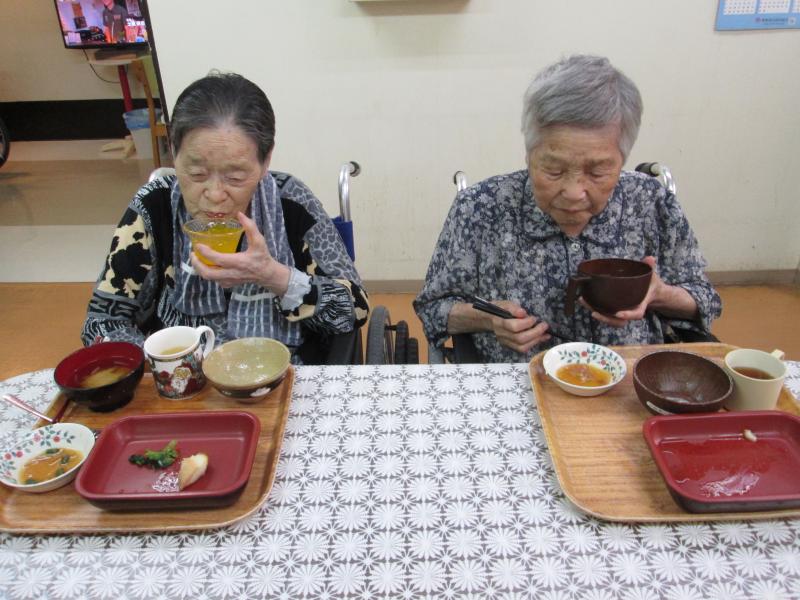 じっくりと味わっています!