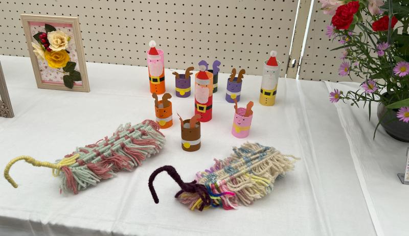 高萩市文化祭に作品を展示しました♪