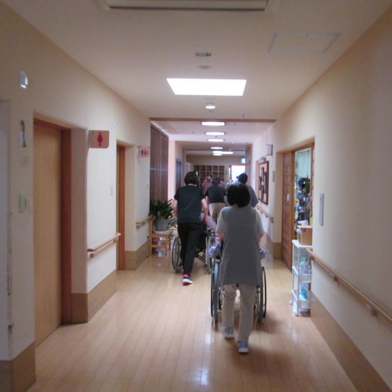 松籟荘避難訓練　２０２５．８