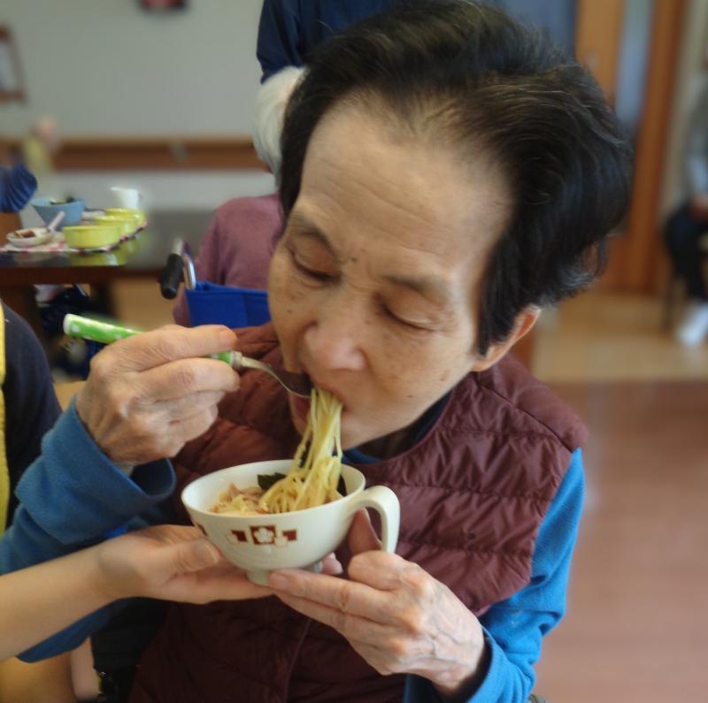 今日のお昼はラーメン餃子定食！！