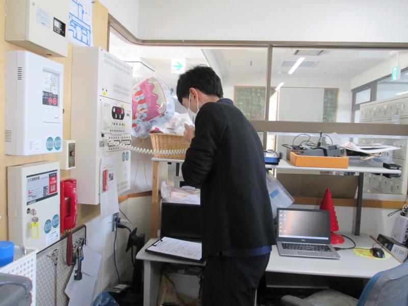 夜間想定避難訓練　R7.11.7