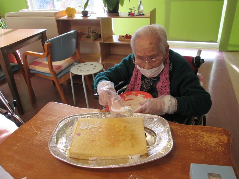 西町2丁目　手作りのクリスマスケーキ