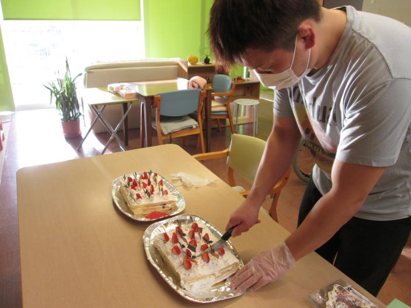 西町2丁目　手作りのクリスマスケーキ