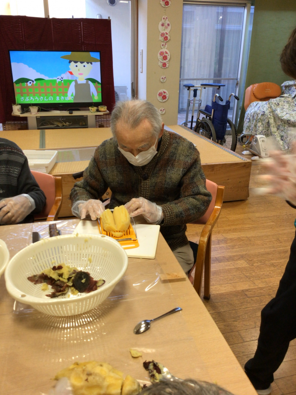 七並べと干し芋作り