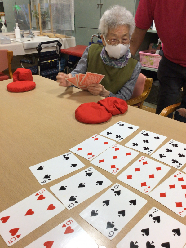 七並べと干し芋作り