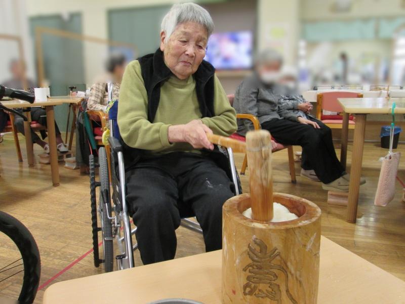 松籟荘餅つき会