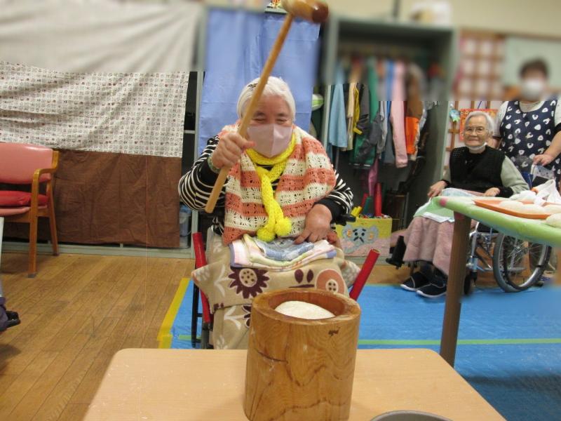 松籟荘餅つき会