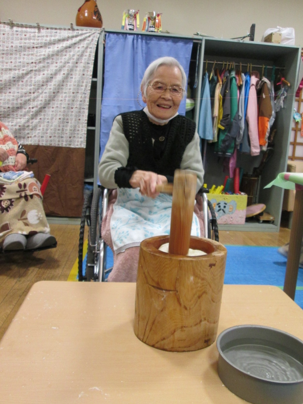 松籟荘餅つき会