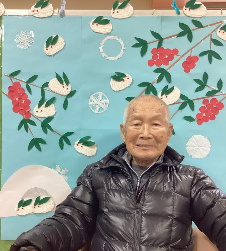 『デイ新年会～福笑いとお汁粉～』