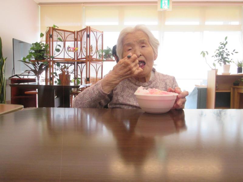 松籟荘にかき氷屋さんがやってきた!