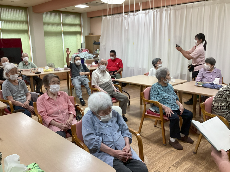 『8月のオカリナあっちゃん教室』 ~👴湯っくり館 ご長寿塾👵~