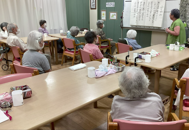 『8月のオカリナあっちゃん教室』 ~👴湯っくり館 ご長寿塾👵~