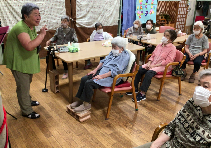 『8月のオカリナあっちゃん教室』 ~👴湯っくり館 ご長寿塾👵~