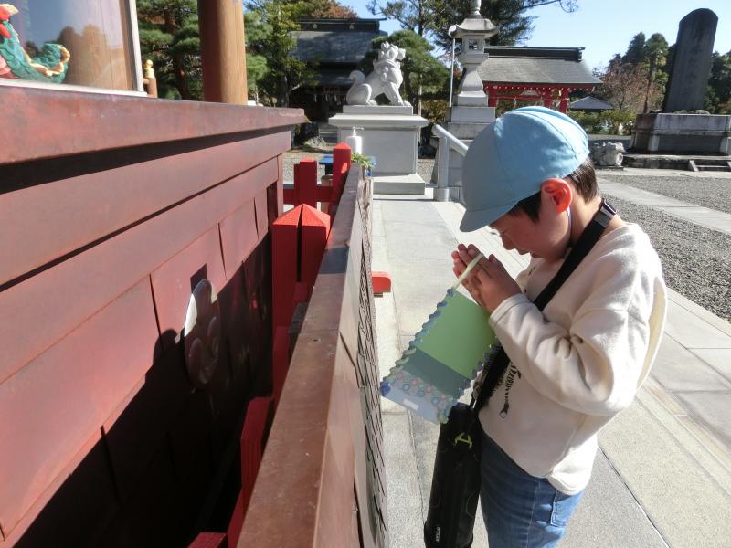 秋の遠足と七五三参拝