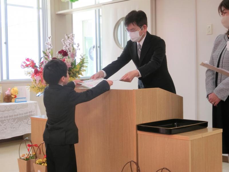 令和4年度 卒園式が行われました